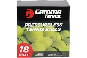 GAMMA Sports Pressureless Tennis Balls Box - Ideal for Practice, Teaching, and Training with High-Visbility Felt - Indoor and Outdoor Court Play - 48 and 75 Pack Sizes