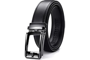 CHAOREN Click Belts for Men - Mens Ratchet Belt 1 3/8" for Dress Pants - Perfect Companion to Men's Oxfords