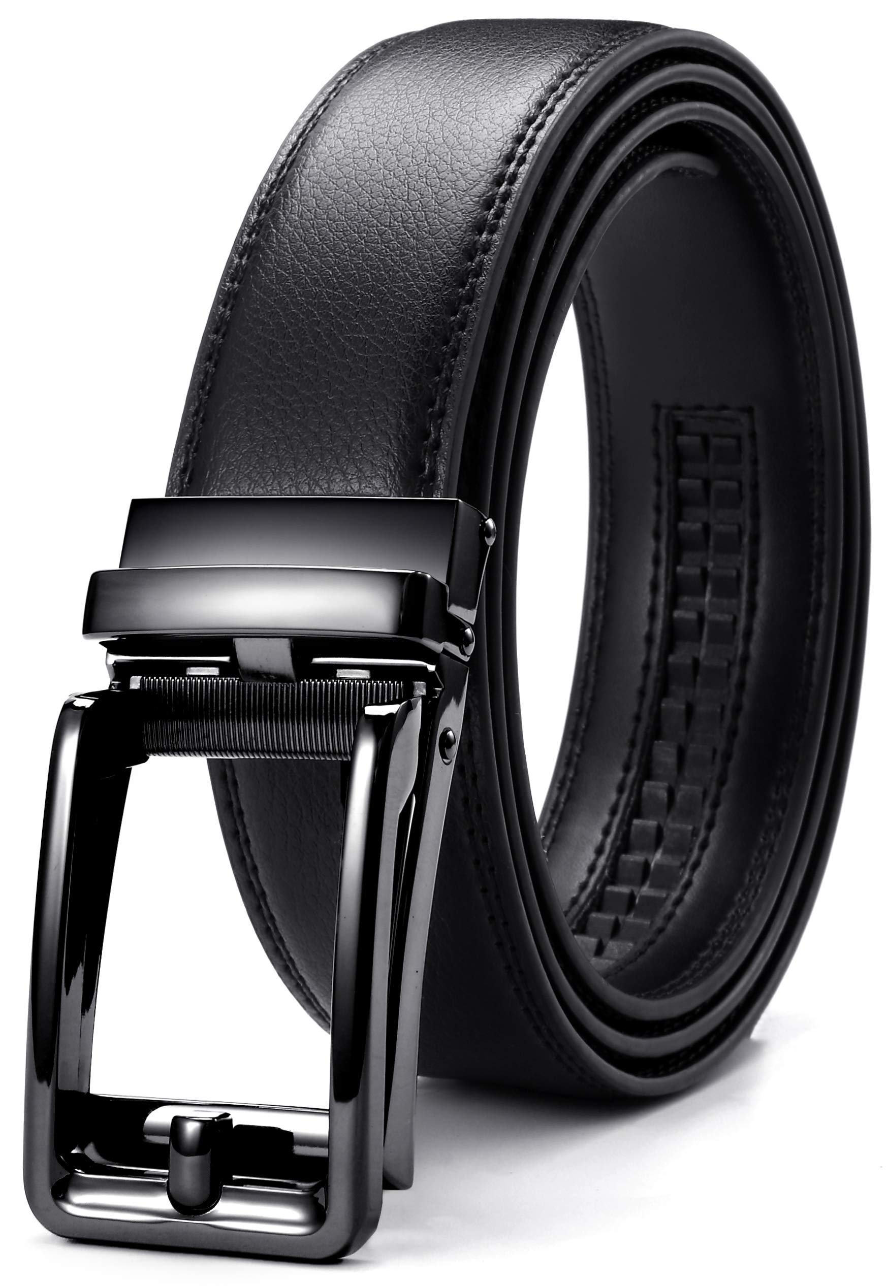 Photo 1 of CHAOREN Click Belts for Men - Mens Ratchet Belt 1 3/8" for Dress Pants - Perfect Companion to Men's Oxfords