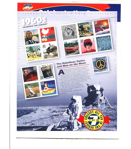 Amazon.com: Celebrate the Century 1990s - Sheet of Fifteen 33 Cent