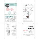 Sizzix Switchlits Embossing Folder Floral Label by Kath Breen, 665736