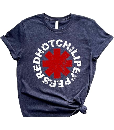Red Hot Chili Peppers Vintage Distressed Asterisk T-Shirt Small