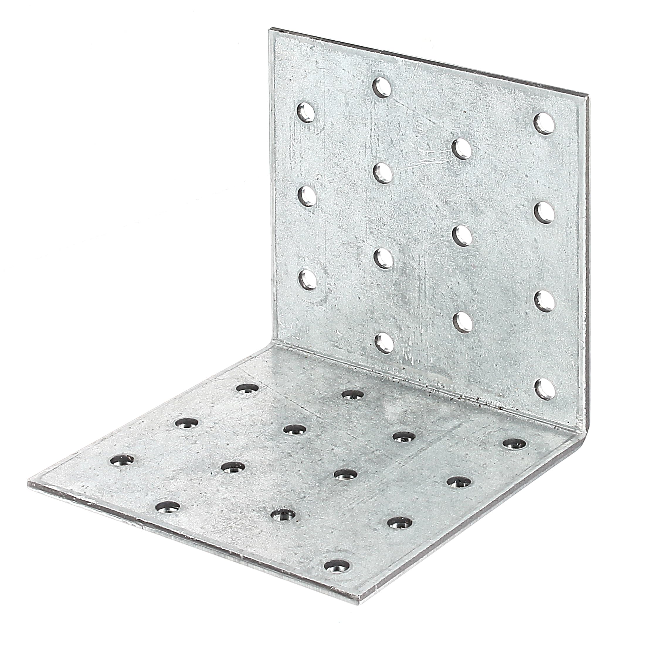 Alberts 820305 Lochplattenwinkel Perforated Plate Angle, Silver