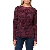 Calvin Klein Womens Fringe Detail High Neck Blouse