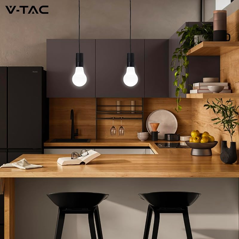 10x Lampadine LED E27 - [ Alta Efficienza 8,5W ] - A60 - (Equivalenti a 60W) - Lampadine di Nuova Generazione a Risparmio Energetico - 806 Lumen - Luce Bianca Fredda 6500K