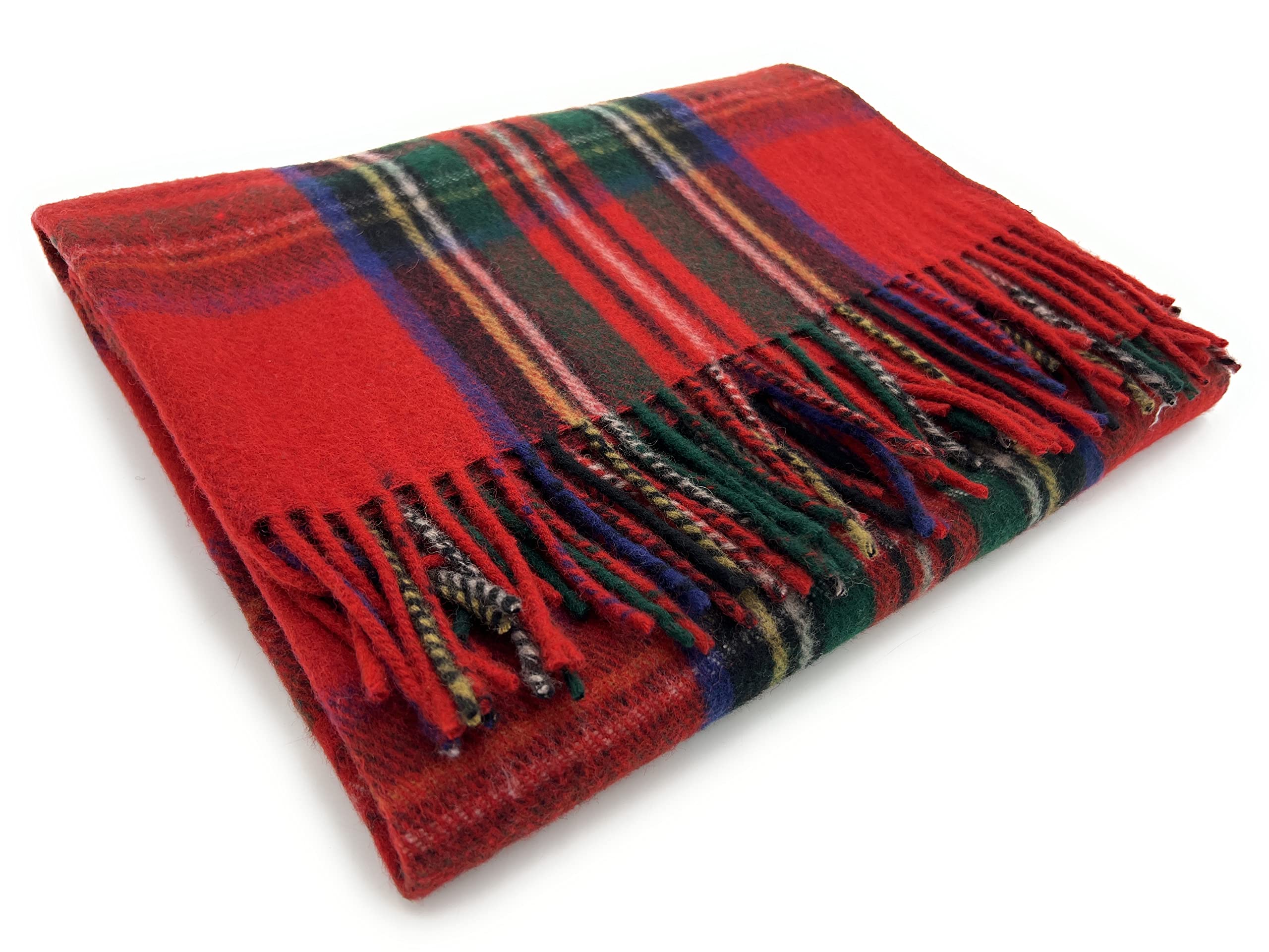 Tartan Knee Travel Rug Blanket Wool (Royal Stewart)