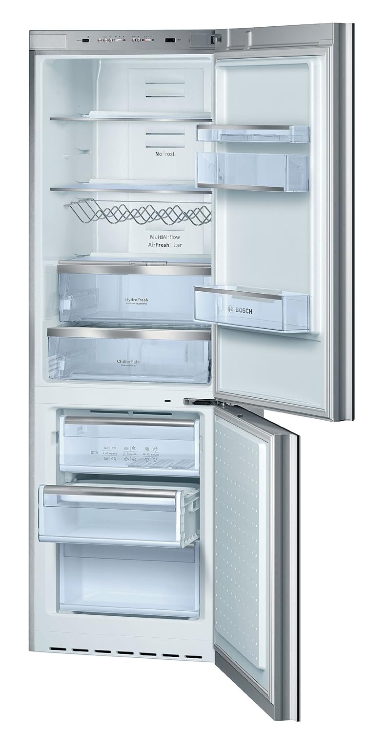 Bosch KGN36SB40 congeladora - Frigorífico (Independiente, Negro ...