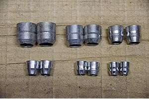 Wisemen Trading Round Steel Handle Wedge for Axe, Hatchets, Mauls or and Other Tools. 12 Pack