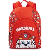 Paw Patrol Marshall Kids Red Backpack | Unisex Children's School Bag with Zipper Back to School