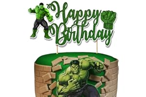 SEYAL "HLK Happy Birthday Cake Topper – Vibrant, Durable & Reusable | Perfect for Parties – Add a Spark to Your Celebration! Order Today for a Memorable Event!"