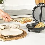 Salter Dual Omelette Maker 750W Non-Stick Deep Fill 2 Omelettes EK2716 view 4