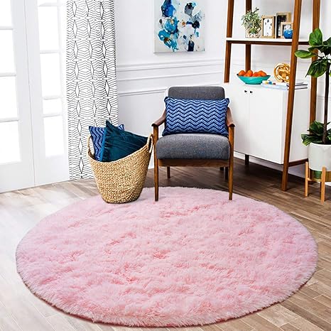round rug girls room