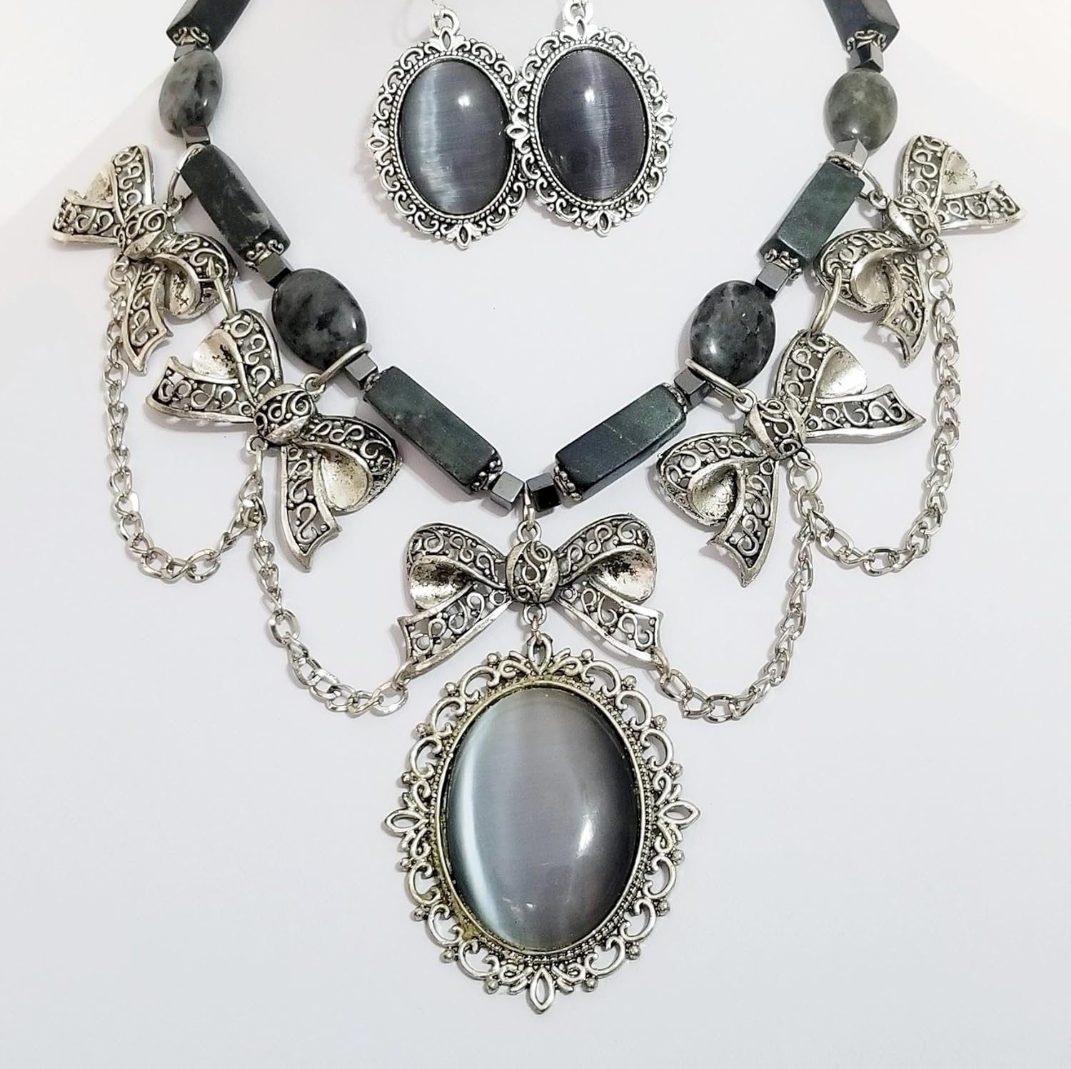 Get Amazon Com Cats Eye Big Cabochon Bow Pendants Gemstone Necklace For iPhone Wallpaper Amazon Com Cats Eye Big Cabochon Bow Pendants Gemstone Necklace Free