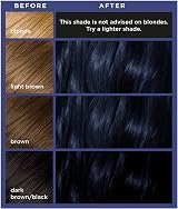 L'Oréal Colorista Permanent Gel Hair Dye Blue Black 3x Shine view 2