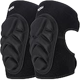 YKTSUJ Knee Pad Women Men for Gardening House Working, Floor and Carpet Cleaning, Construction Work, Cleaning Knee Pads With High Elastic Fabric Black M