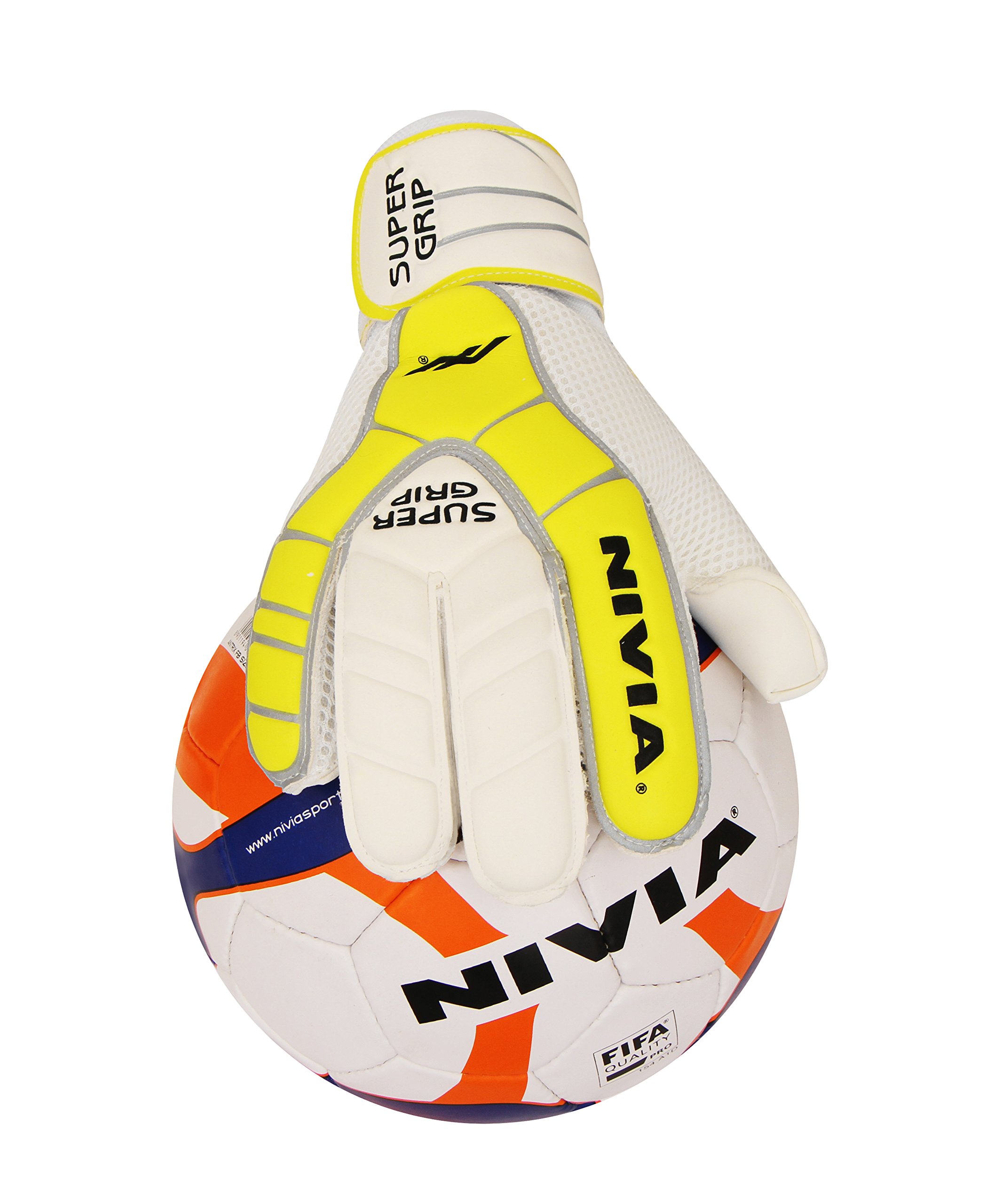 nivia super grip goalkeeper gloves