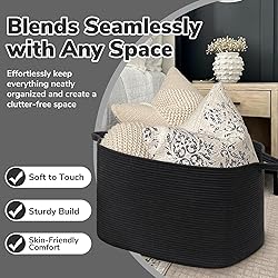 Goodpick Extra Large Storage Basket, 23.6" x