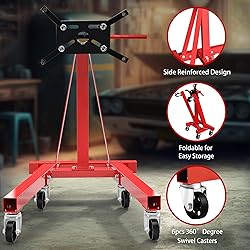 YITAMOTOR Engine Stand, 2000lbs Capacity Engine
