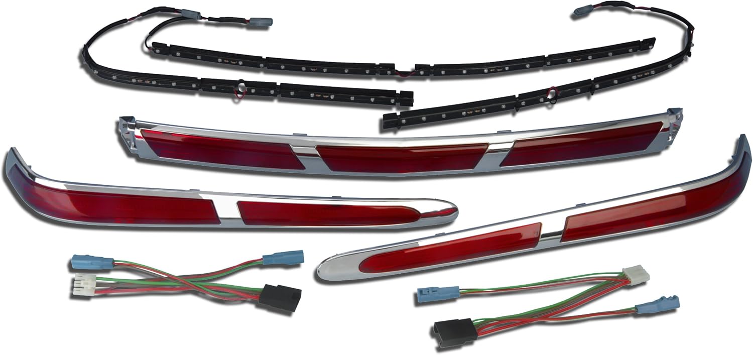 Show Chrome Accessories 52-701A Trunk Molding LED Light Set: Automotive