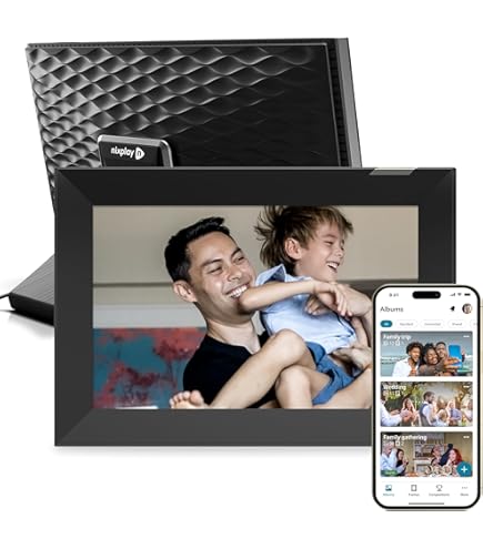 Nixplay W10F Cadre Photo Intelligent 10,1 Pouces WiFi