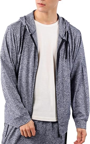 Amazon イナセ メンズ サマー パーカー 長袖 ストレッチ 日差しよけ ドライメッシュ スイムパーカー 3 ネイビー Lサイズ トレーナー パーカー 通販