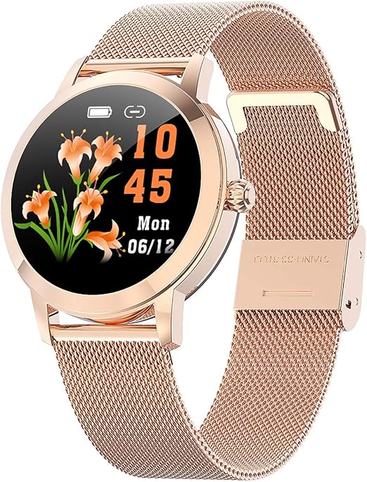 ZQD Smartwatch Damen,Individualisierbaren Zifferblätter Amazon.de Elektronik