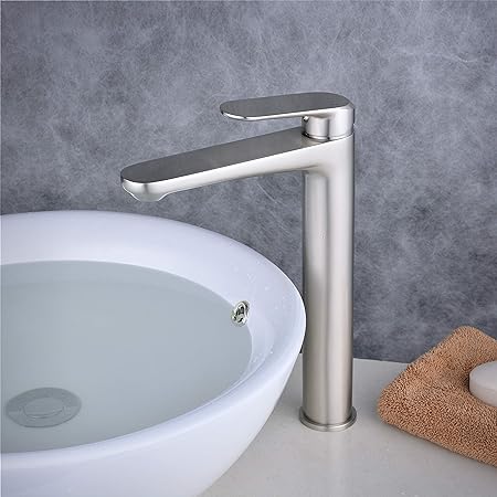 Single Handle Bathroom Vanity Faucet Laundry Vessel Sink Faucet