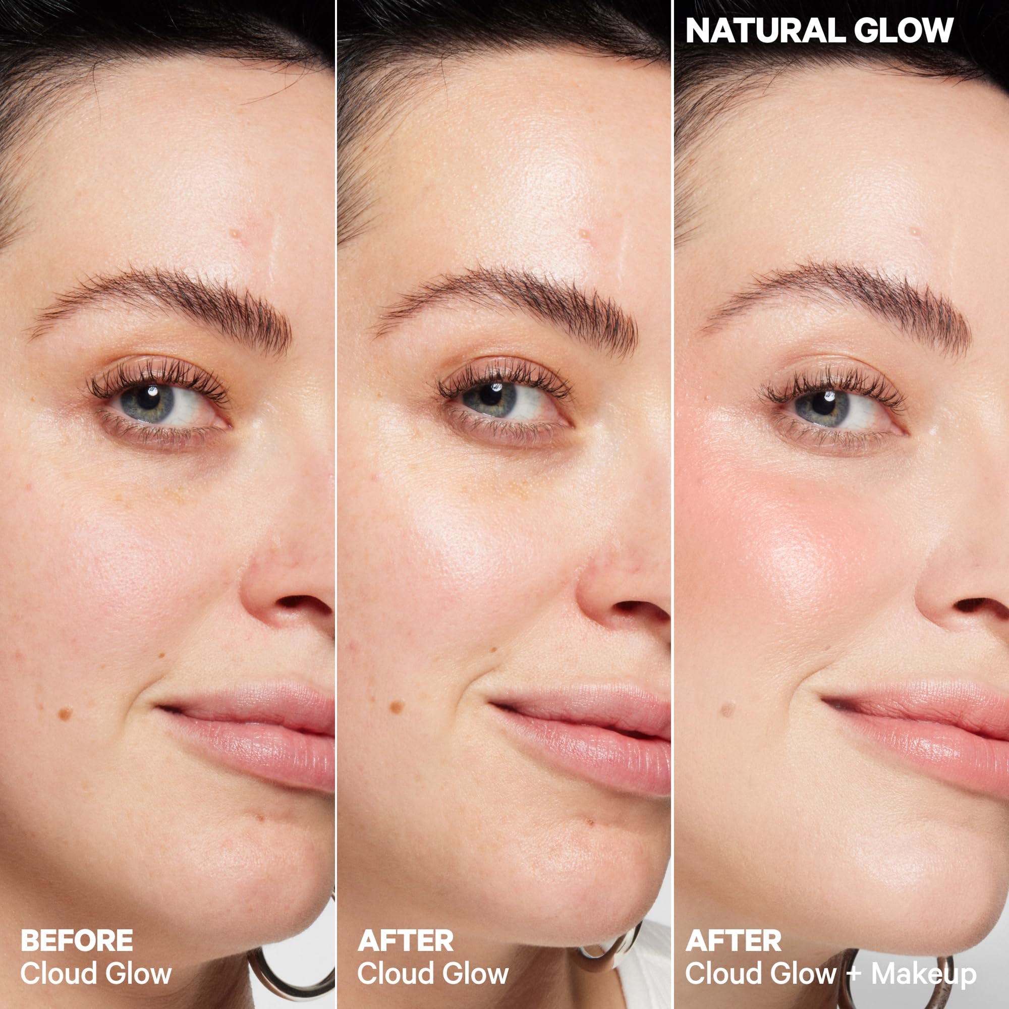 Milk Makeup Cloud Glow Foam Brightening Primer – Face Primer Holds Makeup for Up to 12 Hours + Brightens Skin – Hydrating, Lightweight, Silicone-Free Foam with Naturally Glowy Finish – 0.91 oz