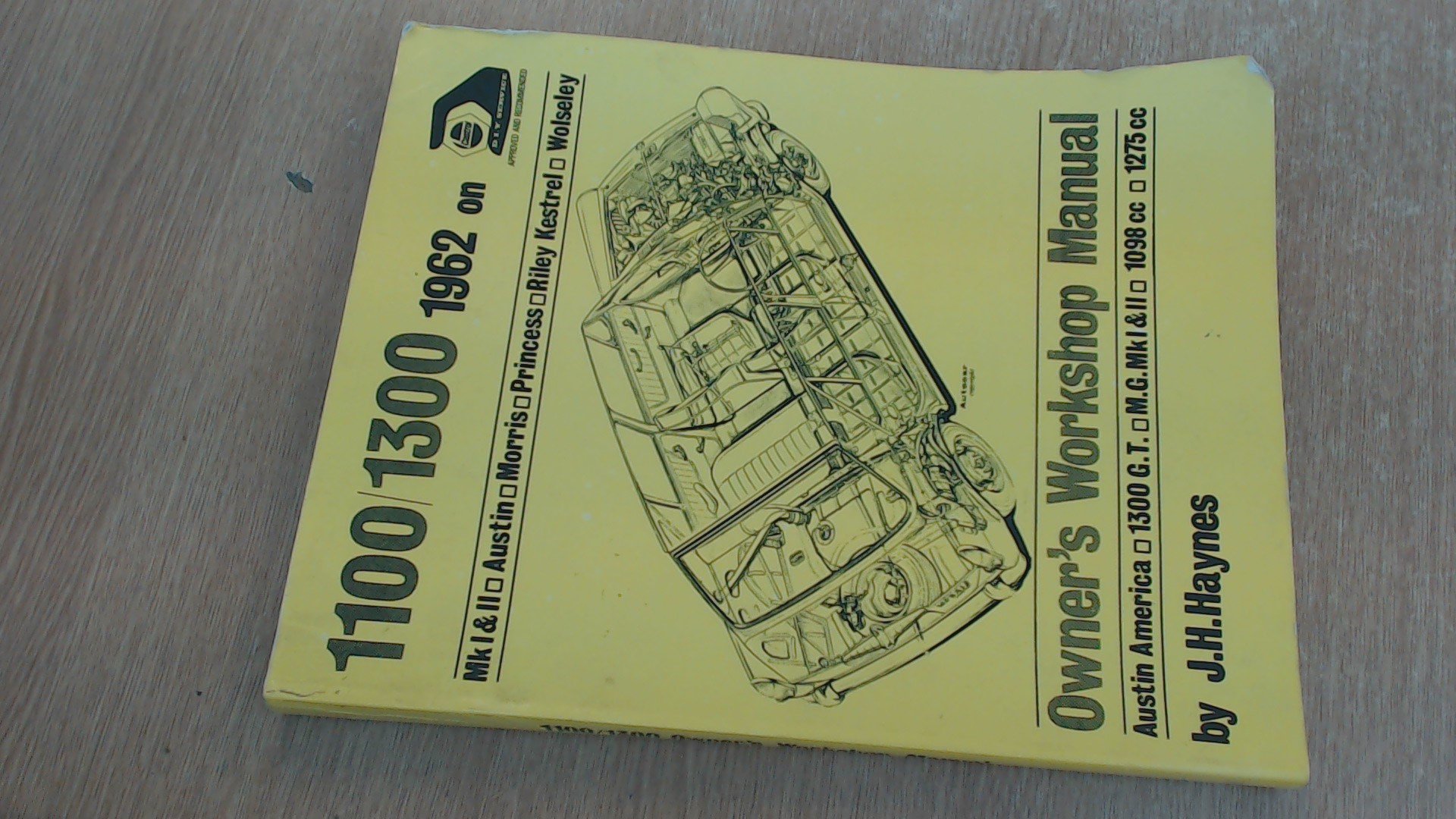 B M C Eleven Hundred Owner S Workshop Manual Amazon Co Uk Haynes J H Books