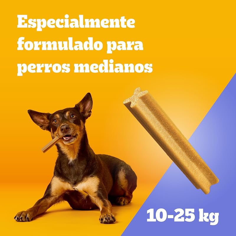 Dentastix Snack Dental para la Higiene Oral de Perros Medianos (1 Pack de 56ud)