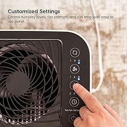 IRIS USA WOOZOO 2-in-1 Dehumidifier with Air