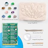 National Geographic Gemstone Dig Kit 10 Real Gems & Crystals Science Toy view 5
