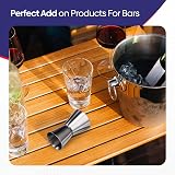 EVOKK Jigger Set 2 Pcs Stainless Steel 30ml 60ml Dual Measure Cup view 7