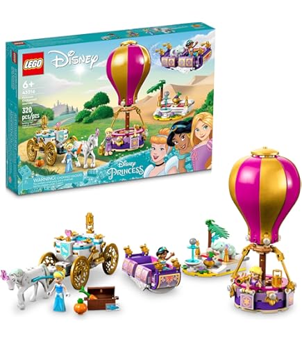 Amazon.com: Lego friends : heartlake hot air balloon (41097