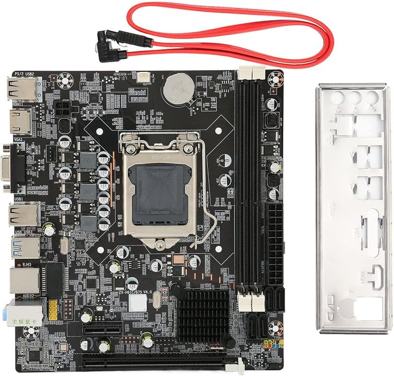 Yosoo Health Gear B75 Motherboard LGA 1155 DDR3 USB3.0 SATA3 Desktop Mainboard