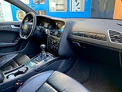 LZLRUN Forged Carbon Fiber Black Vinyl Wrap Roll