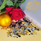 Giftota 60th Birthday Confetti Gold Black 60th Anniversary 30g Festive Decor view 5