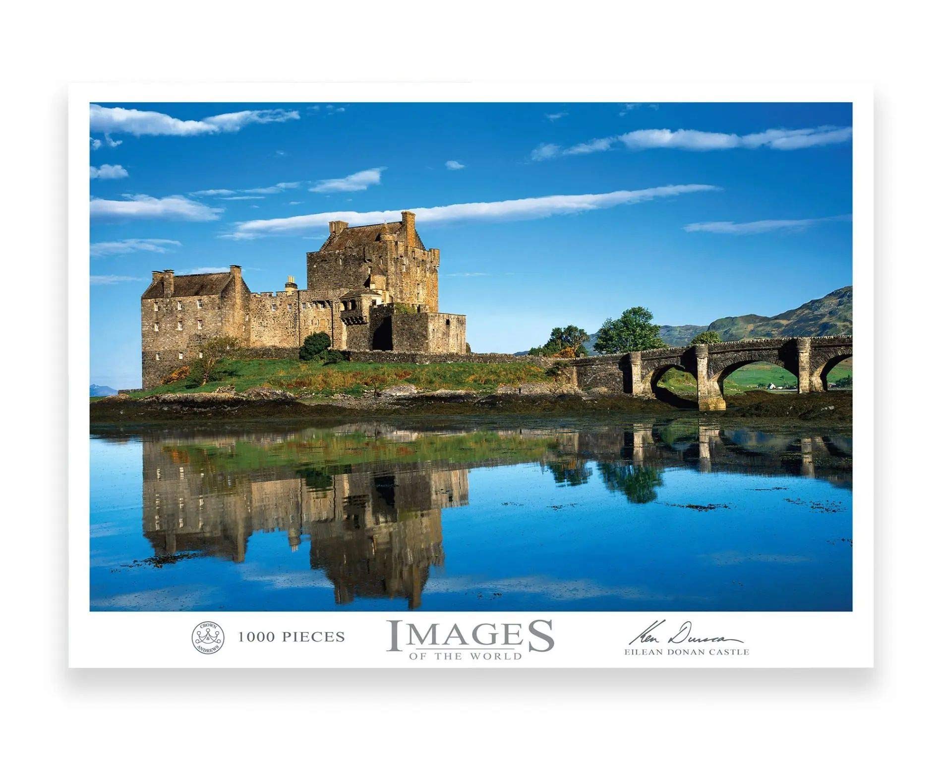Crown & Andrews Puzzles 911795.006 WMB Ken Duncan 1000 Pieces Jigsaw Puzzles For Teens and Adults - Eilean Donan Castle 1000 Piece Jigsaw Puzzle