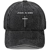 Y'Alls Need Jesus Hats for Mens Aesthetic Washed Distressed Baseball Cap