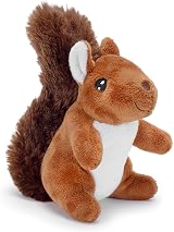Zappi Co Squirrel Plush Toy 15cm 100% Recycled Eco Friendly Stuffed Animal