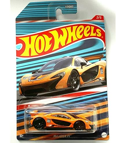Amazon.com: Hot Wheels Mattel Car Culture Cars & Donuts McLAREN P1