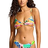 Seafolly Women's Ring Front Bralette Bikini Top Swimsuit
