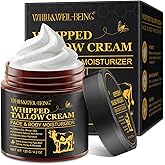 WHLH & WELL-BEING Beef Tallow for Skin, Beef Tallow and Honey Balm, Moisturizer for Face & Body Skin Care(1Pack) 119g
