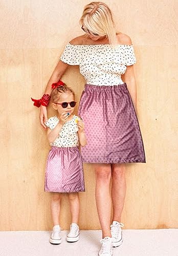Duo Jupes Maman Et Bebe Mere Et Fille Assorties Duo Mother Momy And Baby Skirt Amazon Ca Handmade