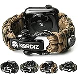 KORDIZ Survivor Pro,Paracord Apple Watch Band