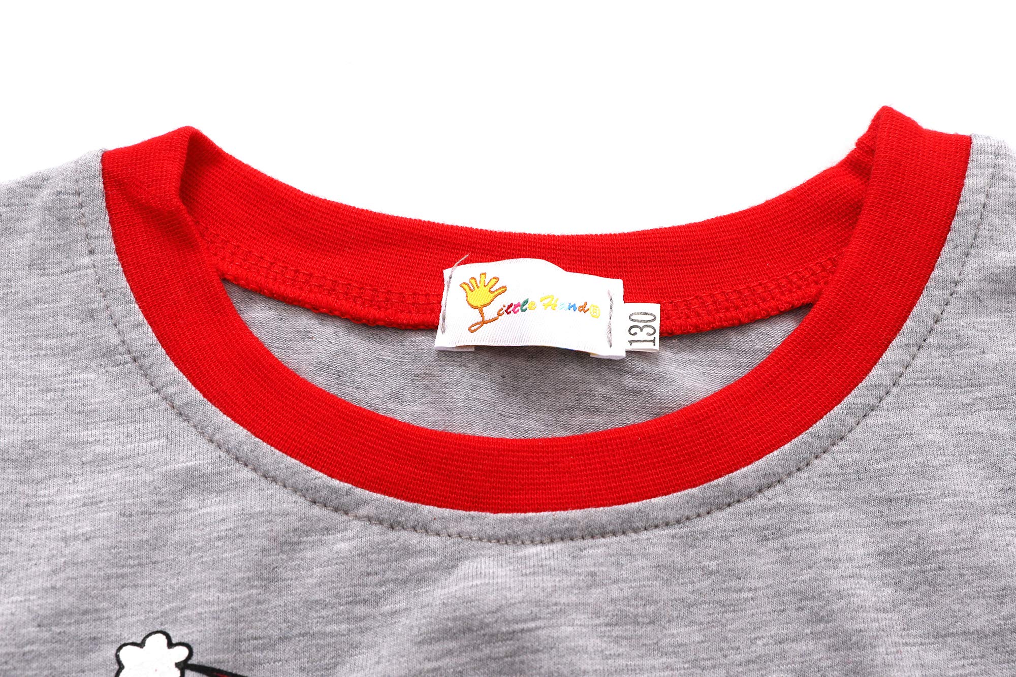 Tarkis Boys Pyjamas Set Cartoon Printed Long Sleeve Cotton PJS Sleepwear for Kids 2 to 7 Years Old (3-4 Years, 3-Santa Claus)