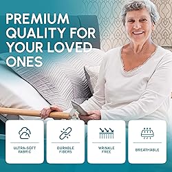 White Classic Fitted Hospital Bed Sheets Set of