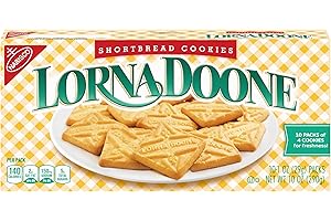 Lorna Doone Shortbread Cookies, 10 Packs (4 Cookies Per Pack)
