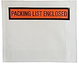 DZG Packing List Envelopes 4.5" x 5.5" Enclosed