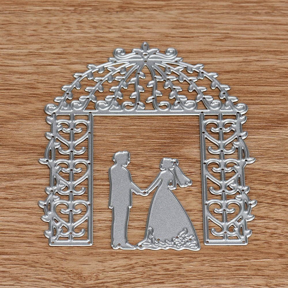 Kanpola Metal Cutting Dies Stencils DIY Scrapbooking Paper Card Album Craft Handmade Fdie Cut Cutting Machine Craft Dies for Card Making cuts